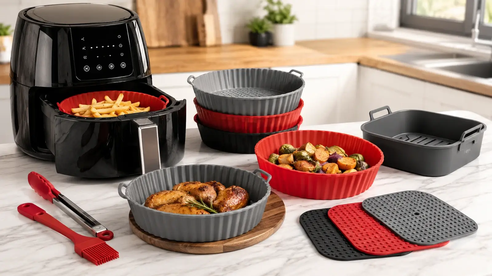 Air Fryer Silicone Accessories