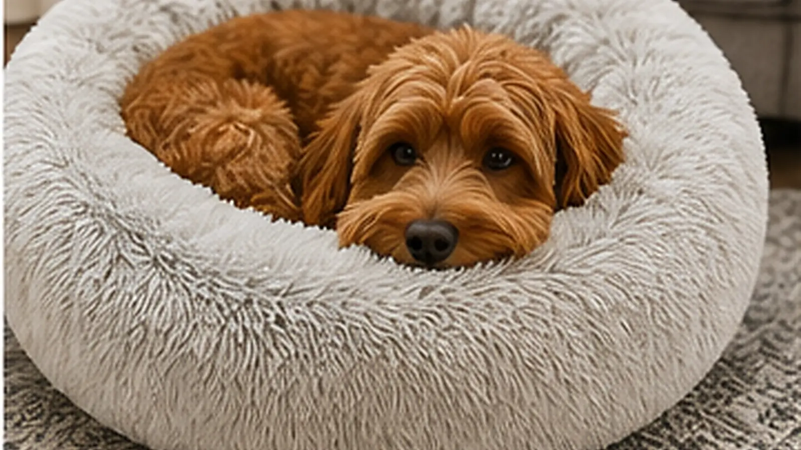 Calming Donut Pet Beds