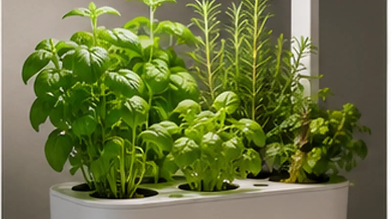 Smart Indoor Herb Gardens