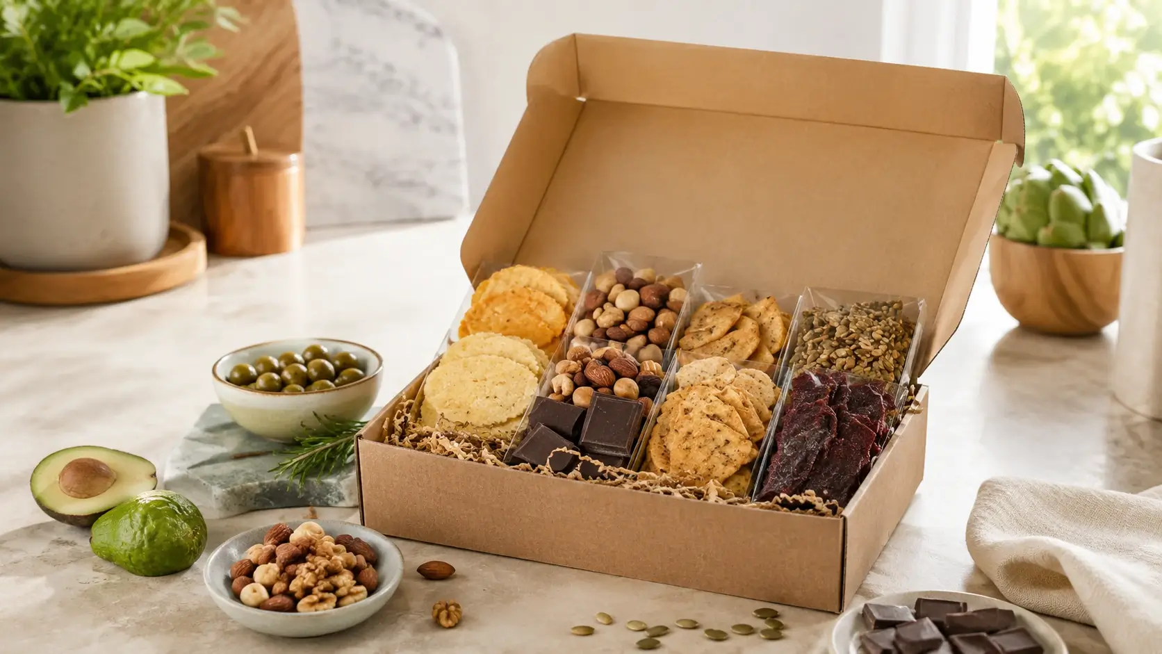 Keto & Low-Carb Snack Boxes