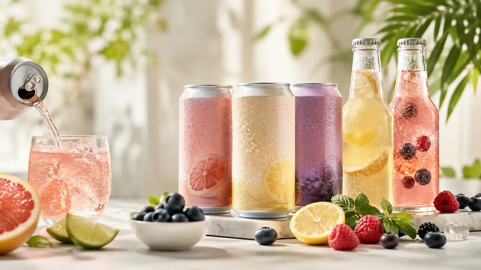 Prebiotic Gut Health Sodas