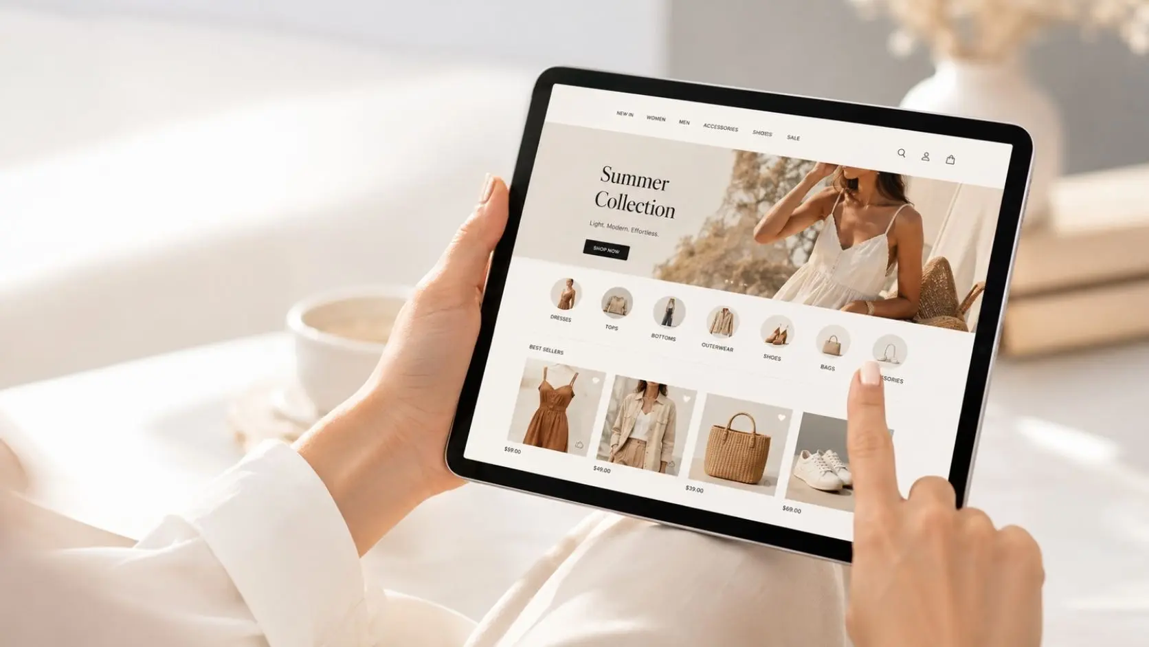Full-Featured E-commerce Development